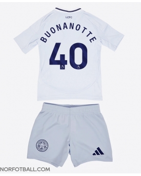 Billige Fotballdrakt Leicester City Facundo Buonanotte #40 Replika Tredjedraktsett Barn 2024-25 Kortermet (med bukser)
